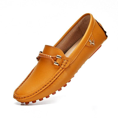 Loafers Soft Moccasins High Quality Spring Autumn Genuine Leather Shoe Men Casual Flats Driving Shoes