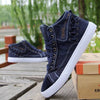 Hot Selling Canvas Shoes Men Sneakers  Spring Summer Men Denim Casual Shoes Fashion Breathable High Top Sneakers Male Shoes