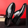 Spring / Summer Hollow Classic Derby Men Dress Shoes Breathable Bitty Casual Business Suit Shoes